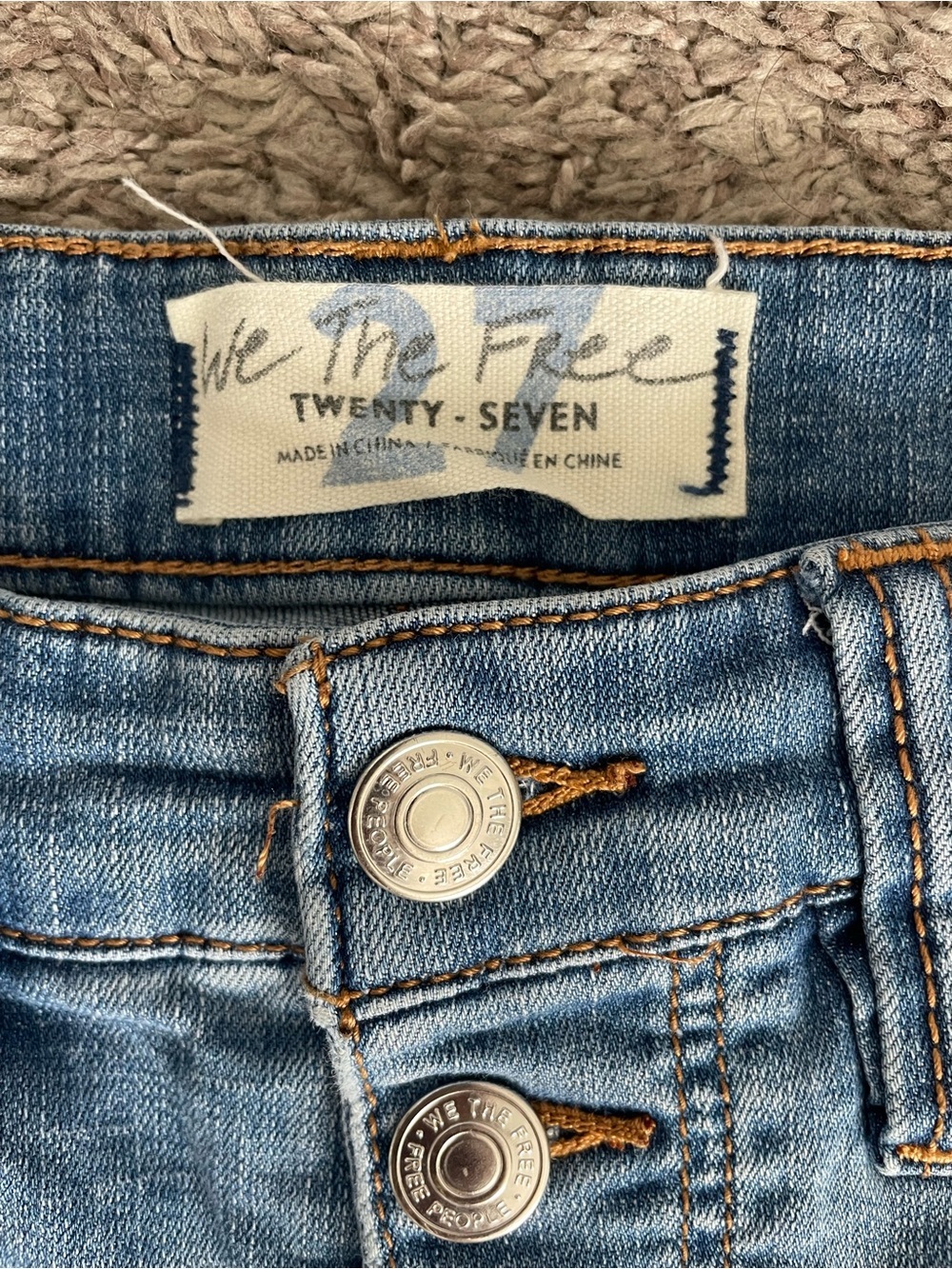 We The Free Bell Bottom Flare Jeans - Picture 3 of 9